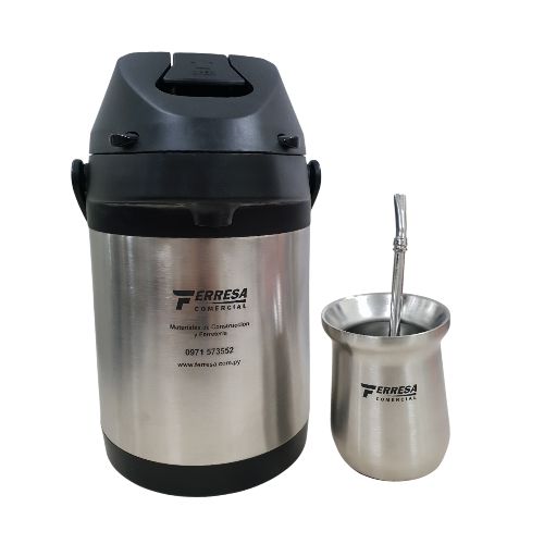 Grabado en Termo y guampa Inox